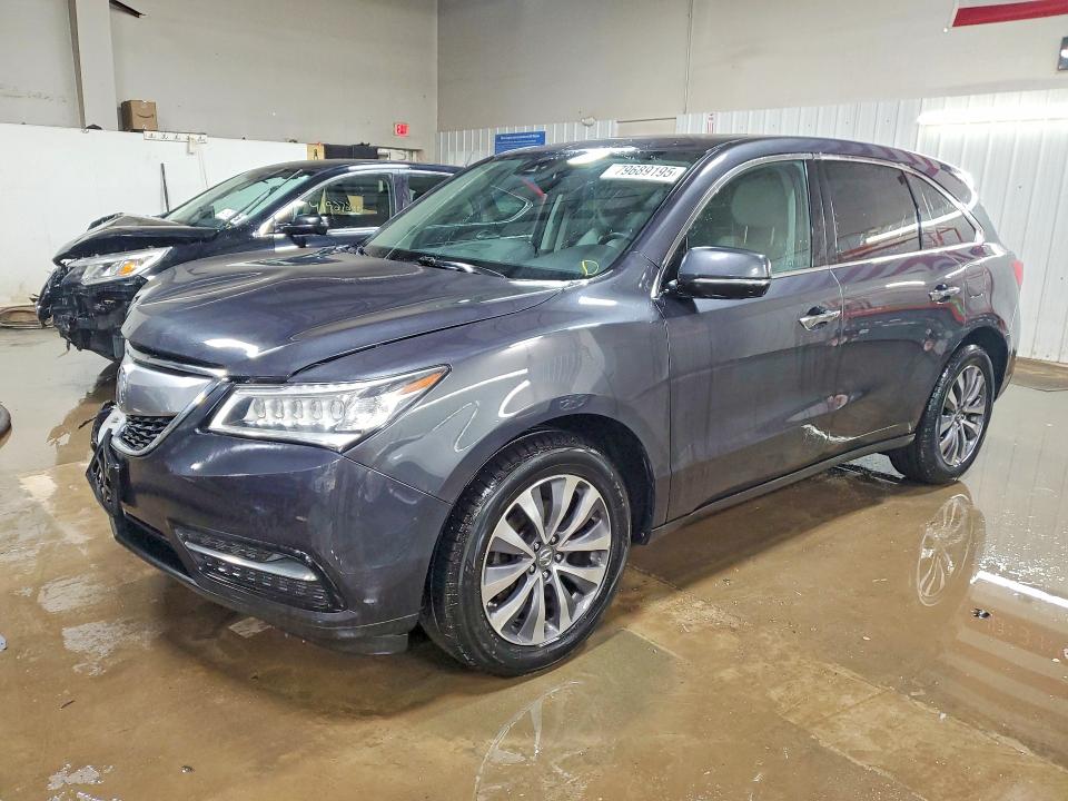 Продажа на аукционе авто 2016 Acura Mdx, vin: 5FRYD4H47GB017278, номер лота: 79689195