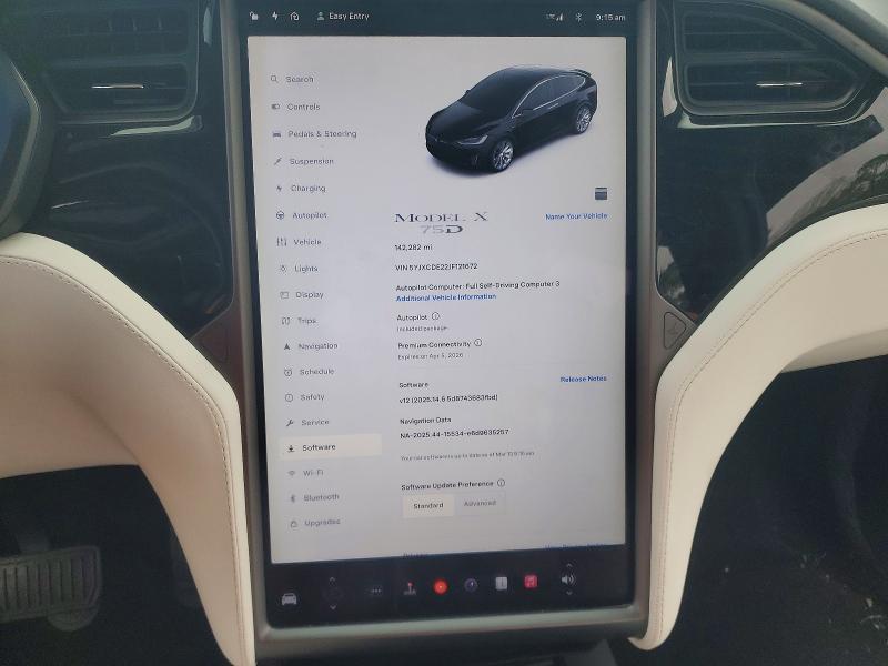 Aukcja sprzedaży 2018 Tesla Model X, vin: 5YJXCDE22JF121672, numer aukcji: 46118936