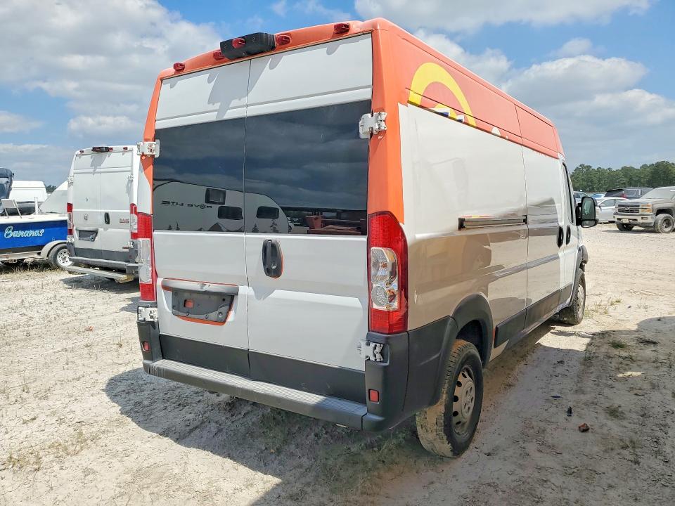 2023 Ram Promaster 2500 მანქანა იყიდება აუქციონზე, vin: 3C6LRVDG5PE557261, აუქციონის ნომერი: 75873295