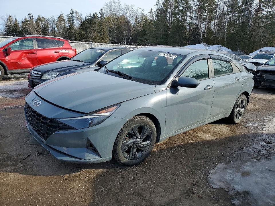 2022 Hyundai Elantra მანქანა იყიდება აუქციონზე, vin: KMHLM4AG7NU328001, აუქციონის ნომერი: 79760695