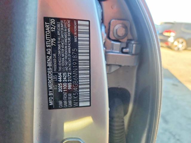 Aukcja sprzedaży 2021 Mercedes-benz Cla, vin: W1K5J4GB6MN191875, numer aukcji: 76620985