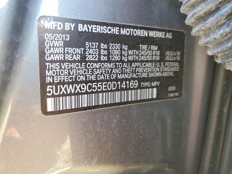 Продаж на аукціоні авто 2014 Bmw X3, vin: 5UXWX9C55E0D14169, номер лоту: 46753286