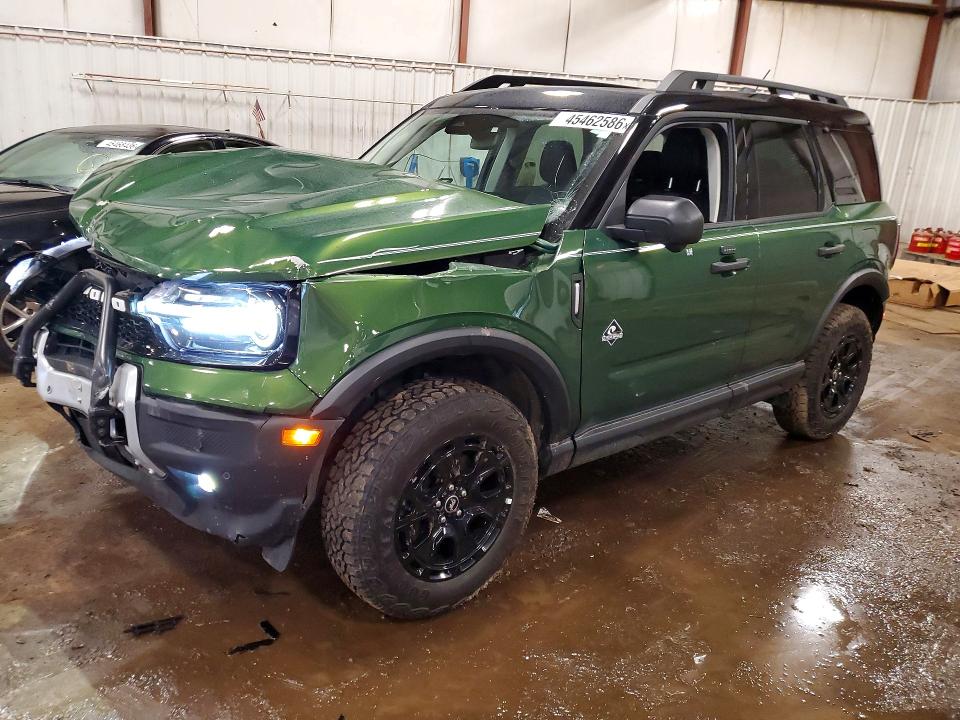 2025 Ford Bronco Sport მანქანა იყიდება აუქციონზე, vin: 3FMCR9CN0SRF02195, აუქციონის ნომერი: 45462586