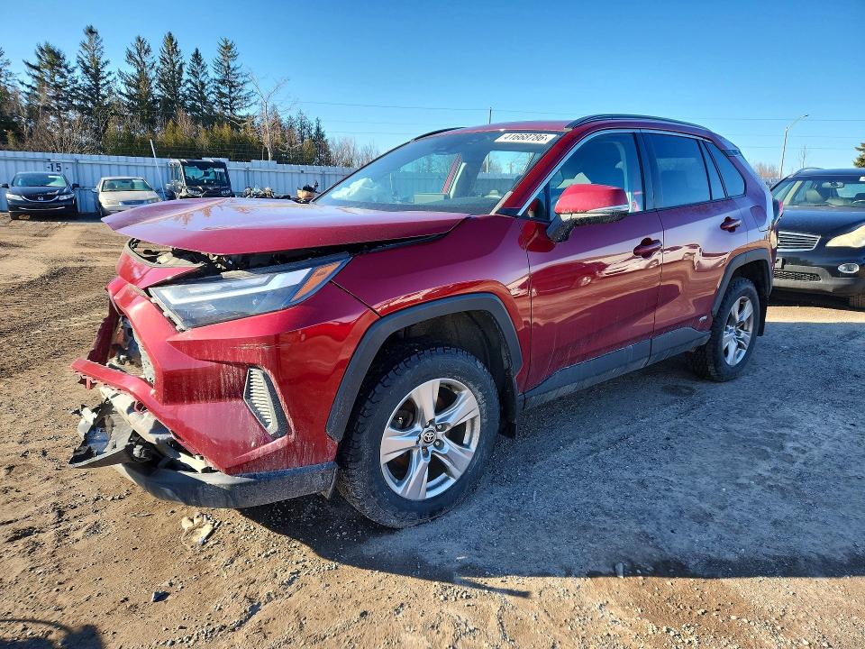2022 Toyota Rav4 Hybrid მანქანა იყიდება აუქციონზე, vin: 2T3RWRFV0NW132515, აუქციონის ნომერი: 41668786