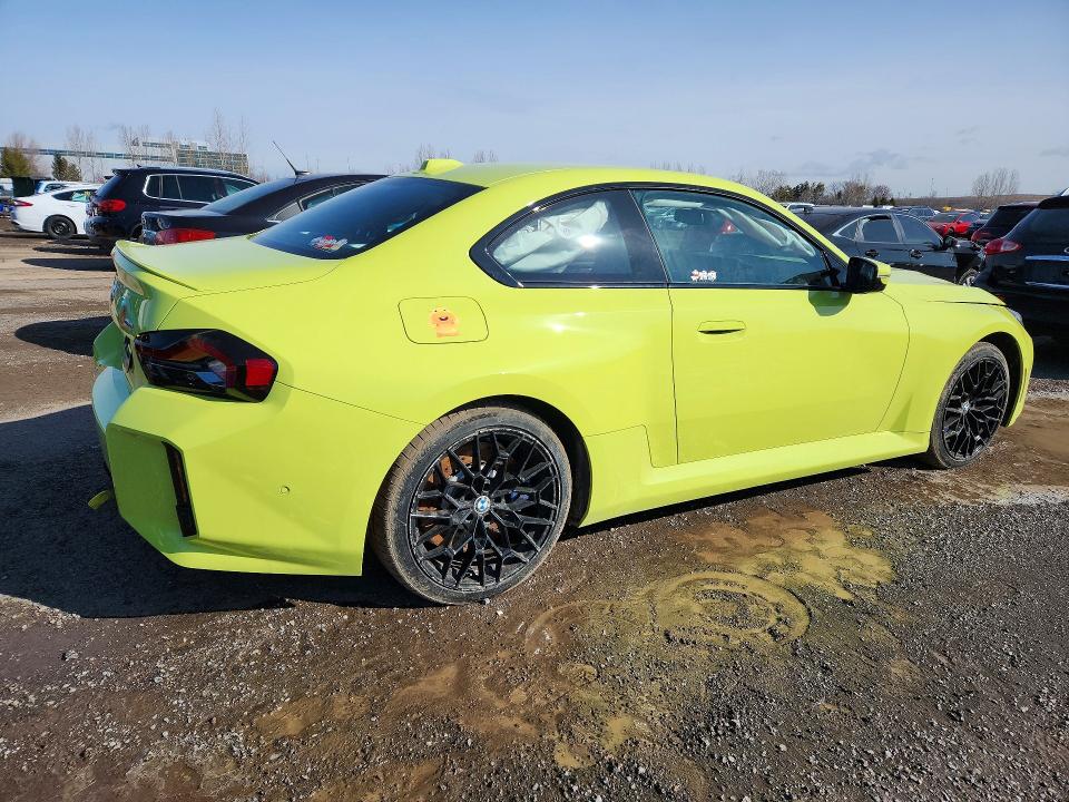 79556445 :رقم المزاد ، 3MF23DM07T8F98726 vin ، 2026 Bmw M2 مزاد بيع