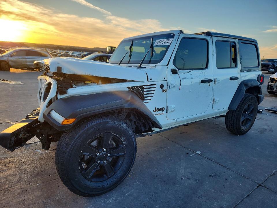 Продажа на аукционе авто 2021 Jeep Wrangler Unlimited, vin: 1C4HJXDG6MW740056, номер лота: 46472476