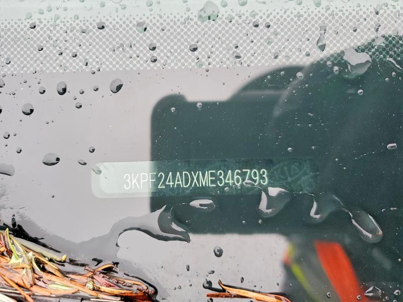 2021 Kia Forte მანქანა იყიდება აუქციონზე, vin: 3KPF24ADXME346793, აუქციონის ნომერი: 42006966