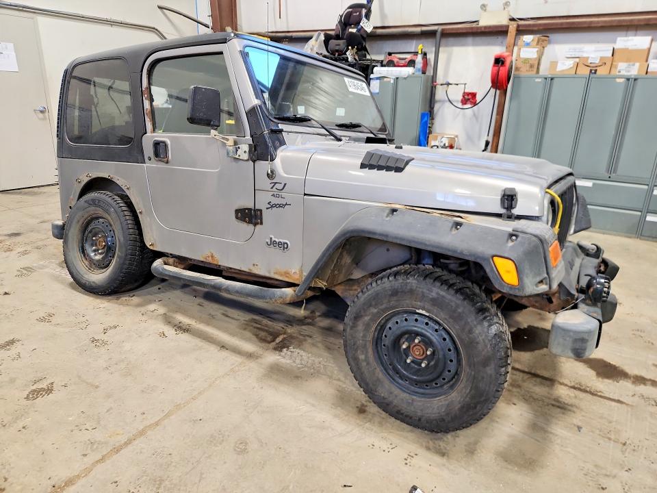 41964546 :رقم المزاد ، 1J4FA49S7YP780188 vin ، 2000 Jeep Wrangler / Tj مزاد بيع