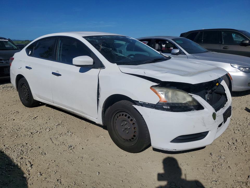 46197326 :رقم المزاد ، 3N1AB7AP2FY227744 vin ، 2015 Nissan Sentra مزاد بيع