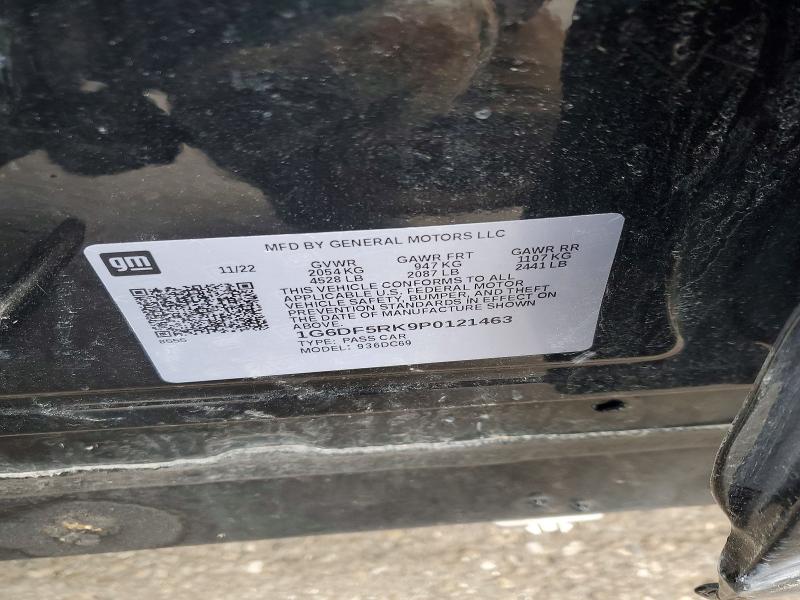 2023 Cadillac Ct4 მანქანა იყიდება აუქციონზე, vin: 1G6DF5RK9P0121463, აუქციონის ნომერი: 46033916