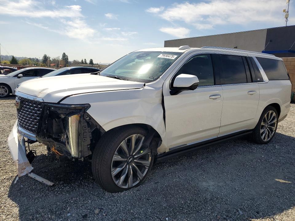 79656475 :رقم المزاد ، 1GYS9LRLXSR384553 vin ، 2025 Cadillac Escalade مزاد بيع