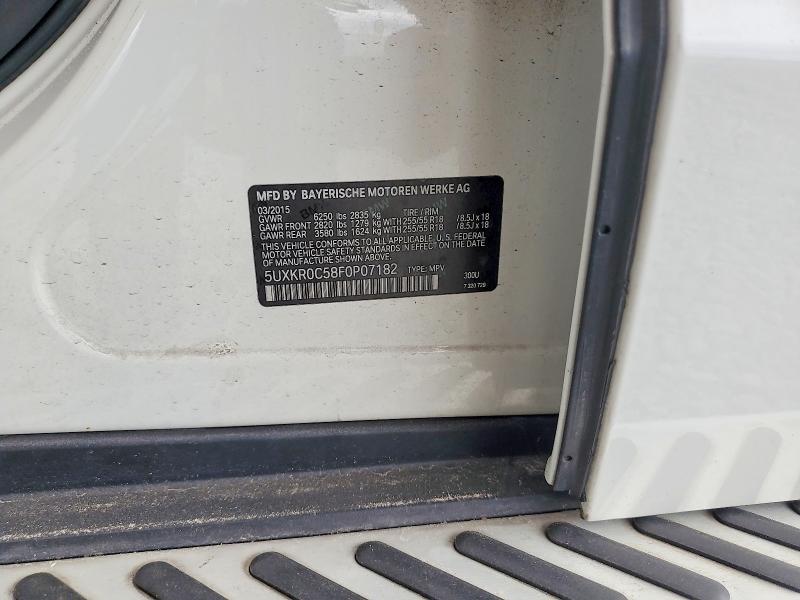 Продажа на аукционе авто 2015 Bmw X5, vin: 5UXKR0C58F0P07182, номер лота: 45640216