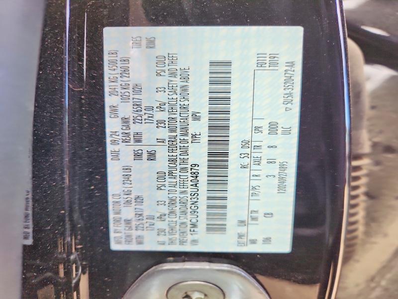 Продажа на аукционе авто 2025 Ford Escape, vin: 1FMCU9GN3SUA04879, номер лота: 47400266