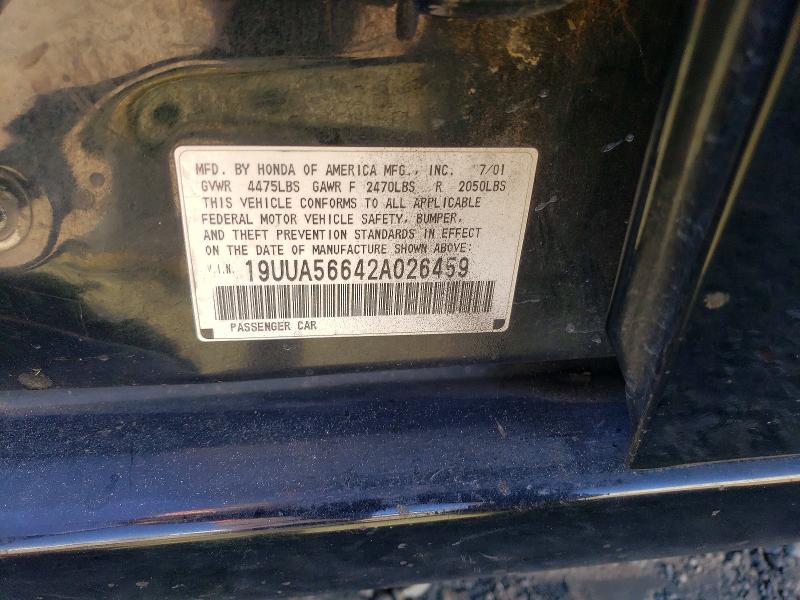 Продажа на аукционе авто 2002 Acura 3.2tl, vin: 19UUA56642A026459, номер лота: 41911736