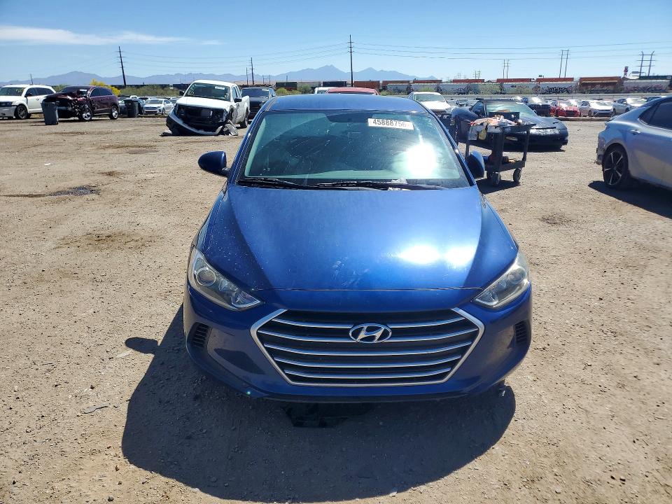 2017 Hyundai Elantra მანქანა იყიდება აუქციონზე, vin: 5NPD84LF9HH039881, აუქციონის ნომერი: 45888756
