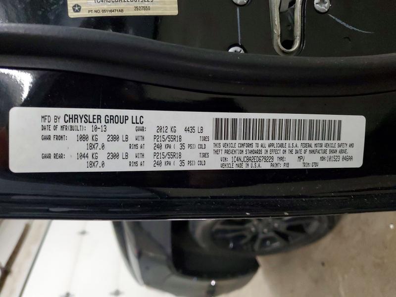 2014 Jeep Compass მანქანა იყიდება აუქციონზე, vin: 1C4NJCBA2ED679229, აუქციონის ნომერი: 41947346