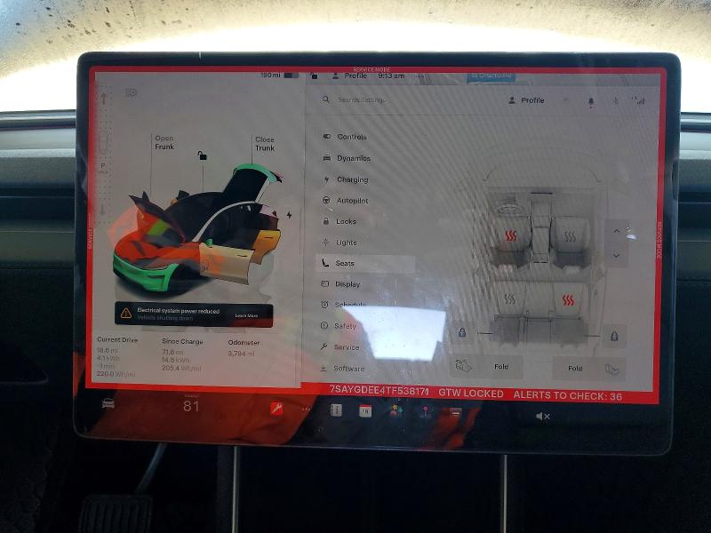 Продажа на аукционе авто 2026 Tesla Model Y, vin: 7SAYGDEE4TF538171, номер лота: 46864736