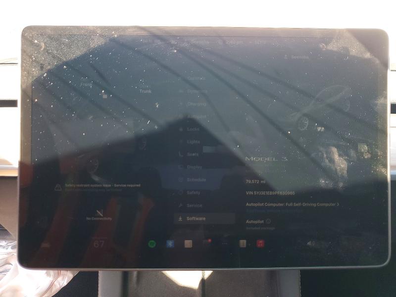 Продаж на аукціоні авто 2023 Tesla Model 3, vin: 5YJ3E1EB9PF630965, номер лоту: 46593616