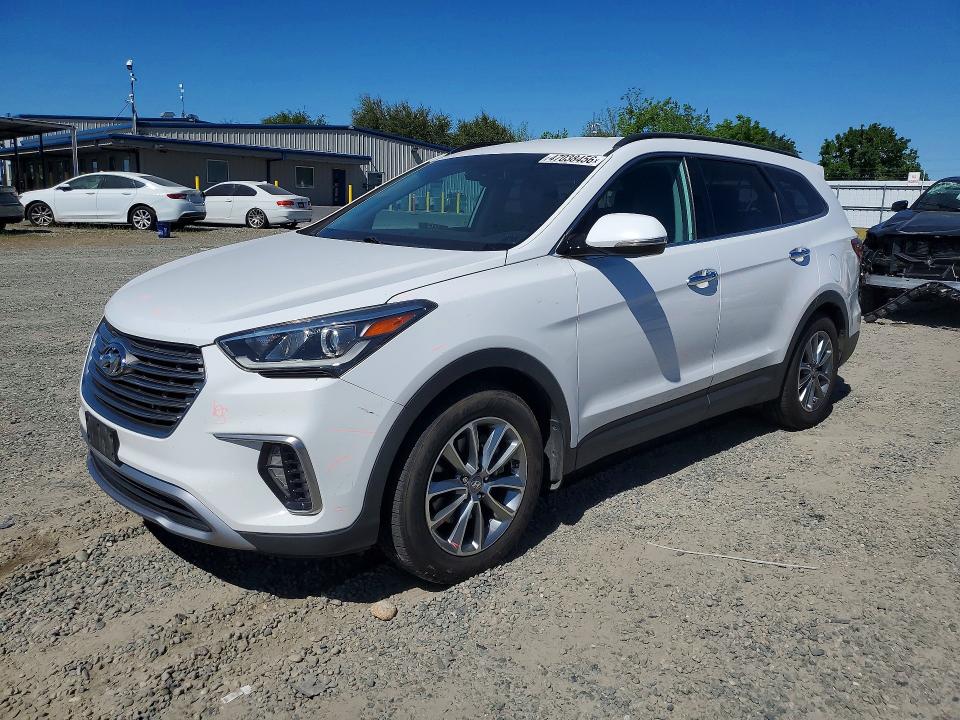 2018 Hyundai Santa Fe მანქანა იყიდება აუქციონზე, vin: KM8SN4HF8JU265636, აუქციონის ნომერი: 47038456