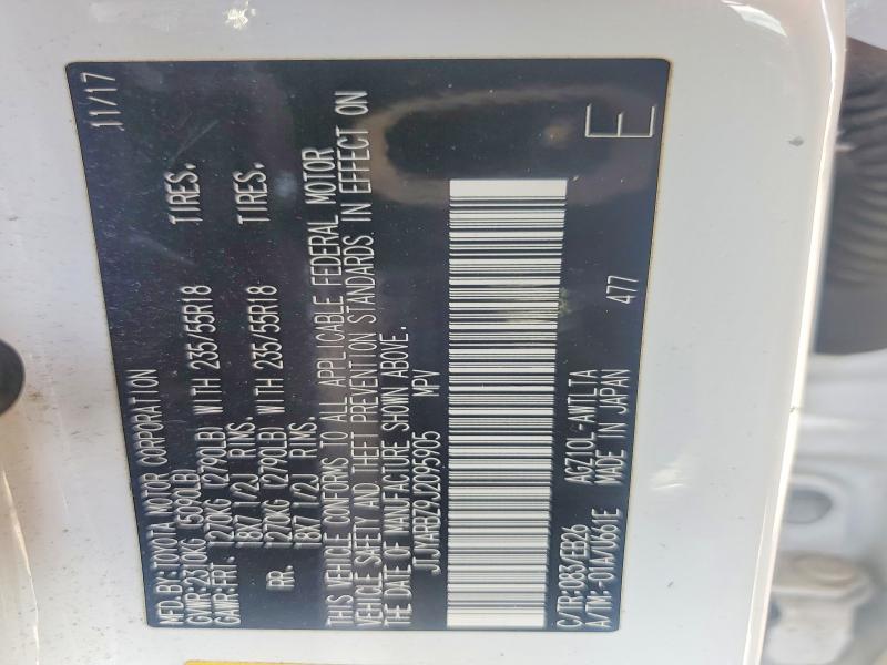 Aukcja sprzedaży 2018 Lexus Nx 300, vin: JTJYARBZ9J2095905, numer aukcji: 47467276