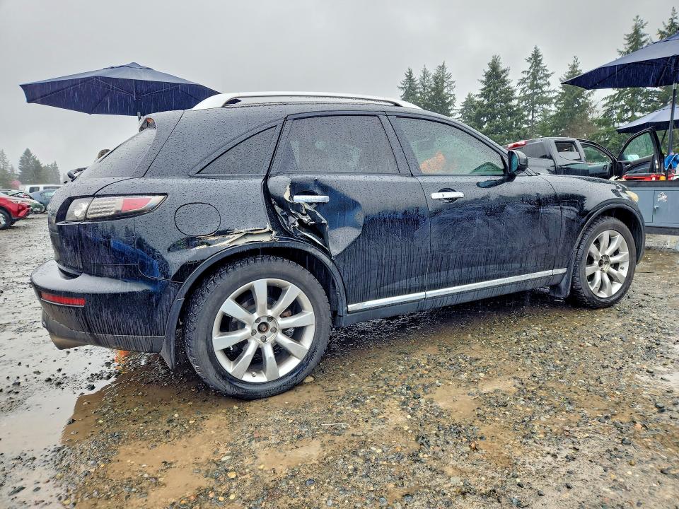 Aukcja sprzedaży 2007 Infiniti Fx35, vin: JNRAS08W37X202789, numer aukcji: 46486966