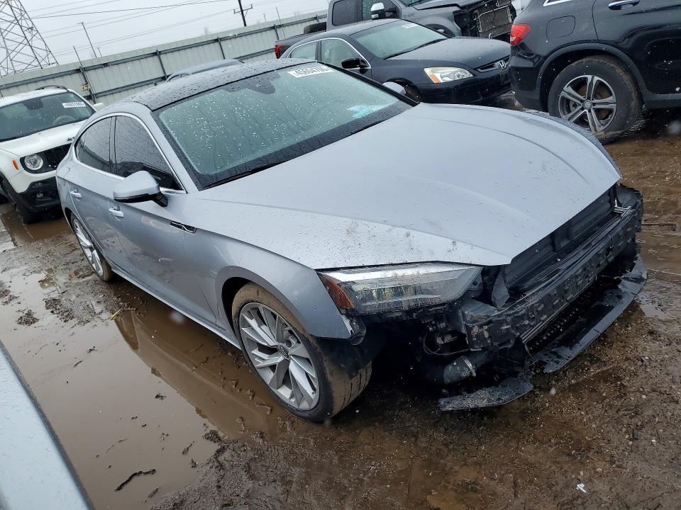 2021 Audi A5 მანქანა იყიდება აუქციონზე, vin: WAUABCF52MA021318, აუქციონის ნომერი: 45604706