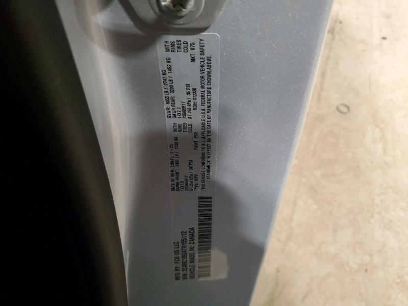 Продажа на аукционе авто 2026 Chrysler Pacifica, vin: 2C4RC1BG4TR155112, номер лота: 45936116