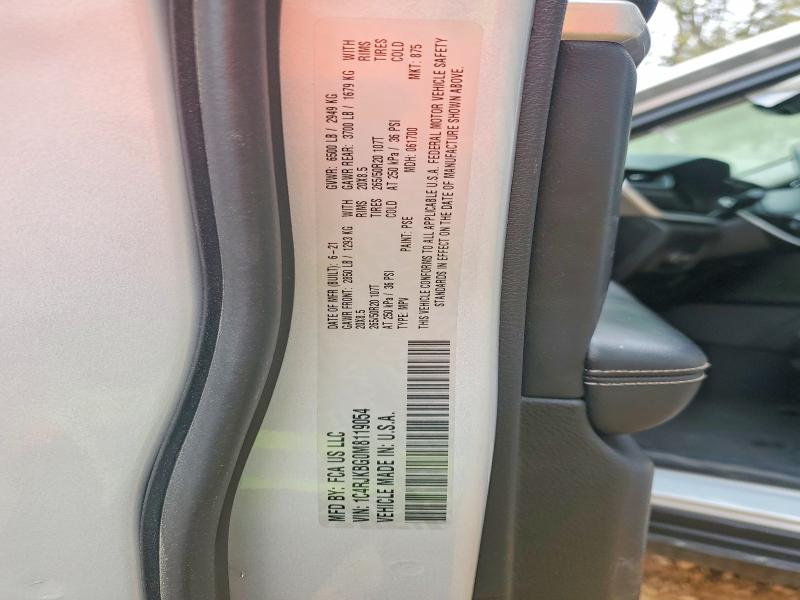 Продажа на аукционе авто 2021 Jeep Grand Cherokee, vin: 1C4RJKBG0M8119054, номер лота: 47068556