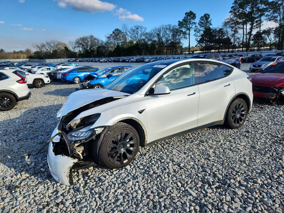 79621815 :رقم المزاد ، 5YJYGDEE5MF060566 vin ، 2021 Tesla Model Y مزاد بيع