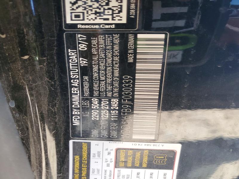 Продажа на аукционе авто 2018 Mercedes-benz E, vin: WDD1J6FB9JF030339, номер лота: 46710596