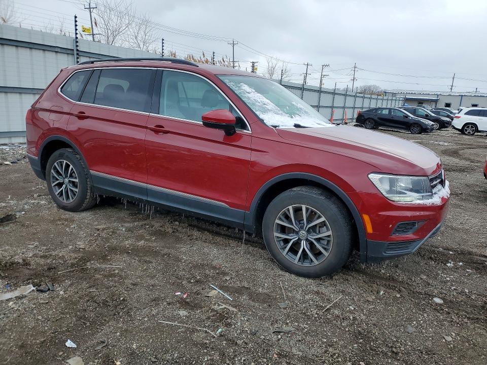 2018 Volkswagen Tiguan მანქანა იყიდება აუქციონზე, vin: 3VV2B7AX2JM219856, აუქციონის ნომერი: 46427446