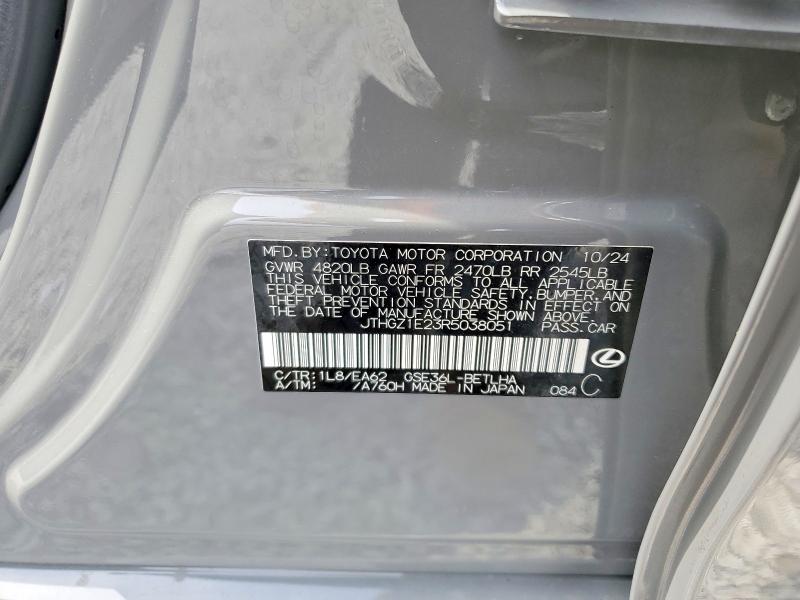 Aukcja sprzedaży 2024 Lexus Is 350, vin: JTHGZ1E23R5038051, numer aukcji: 51524966