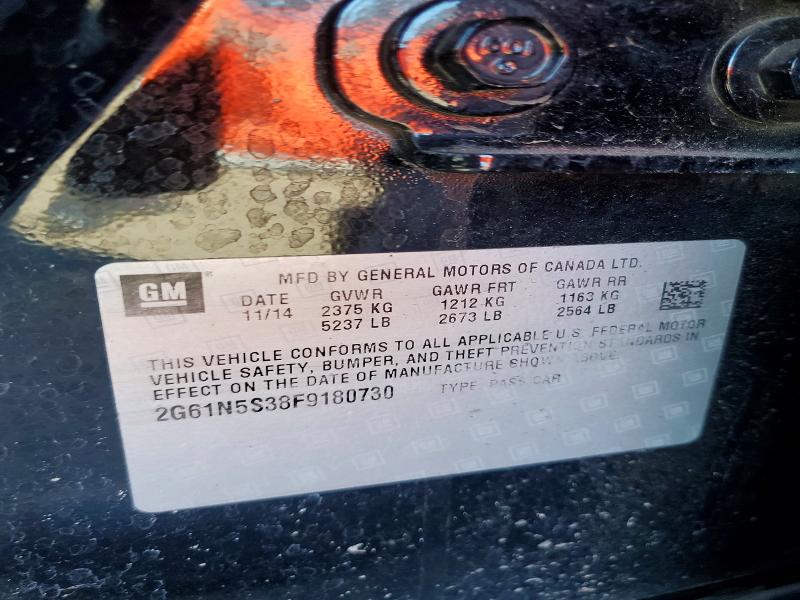 Продаж на аукціоні авто 2015 Cadillac Xts, vin: 2G61N5S38F9180730, номер лоту: 46431556
