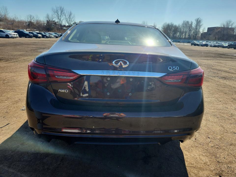 41987716 :رقم المزاد ، JN1EV7AR4JM431029 vin ، 2018 Infiniti Q50 مزاد بيع