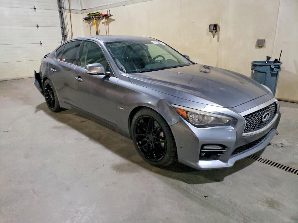 2016 Infiniti Q50 Red Sport 400 მანქანა იყიდება აუქციონზე, vin: JN1FV7AP6GM420450, აუქციონის ნომერი: 84941245