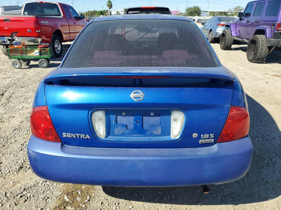 2006 Nissan Sentra მანქანა იყიდება აუქციონზე, vin: 3N1CB51D06L461073, აუქციონის ნომერი: 46955126