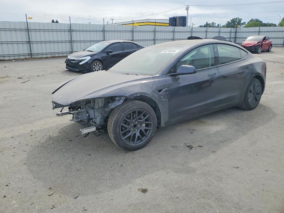 Auction sale of the 2025 Tesla Model 3, vin: 5YJ3E1EA3SF993097, lot number: 46748946