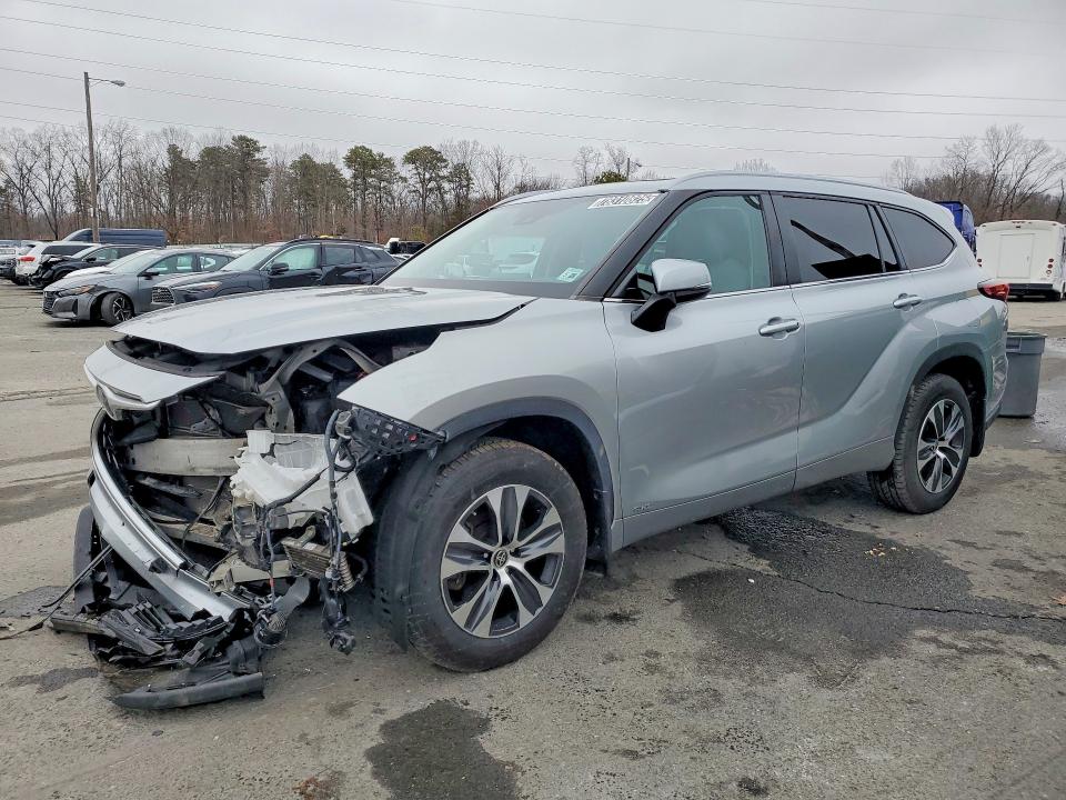 78310825 :رقم المزاد ، 5TDKBRCH3PS126997 vin ، 2023 Toyota Highlander Hybrid مزاد بيع