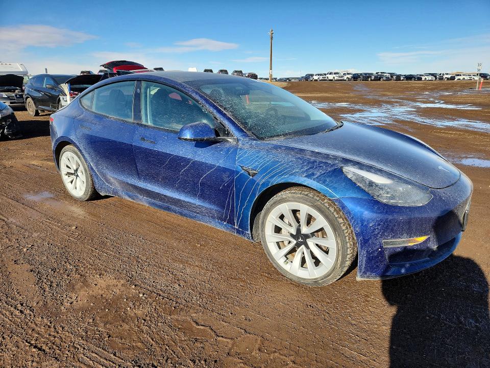 41984556 :رقم المزاد ، 5YJ3E1EA0MF870215 vin ، 2021 Tesla Model 3 مزاد بيع