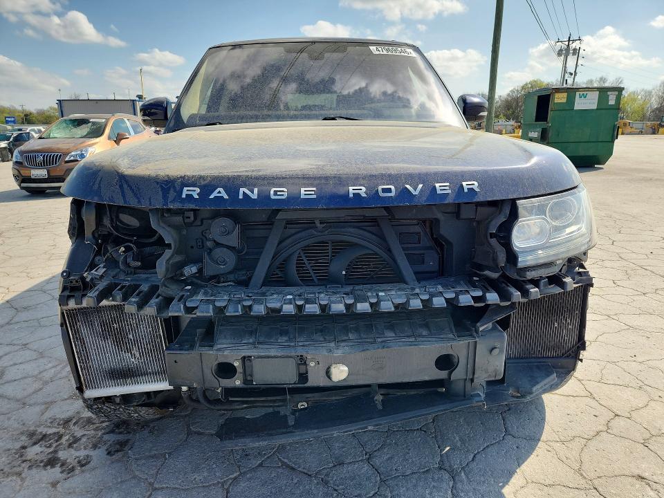 Aukcja sprzedaży 2016 Land Rover Range Rover, vin: SALGV3EF5GA273253, numer aukcji: 47969546