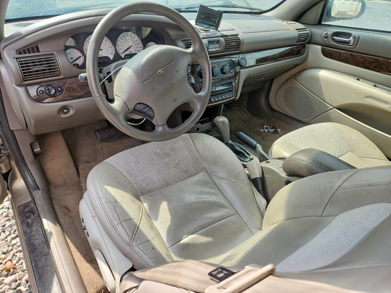2004 Chrysler Sebring მანქანა იყიდება აუქციონზე, vin: 1C3EL65R34N360853, აუქციონის ნომერი: 48358126