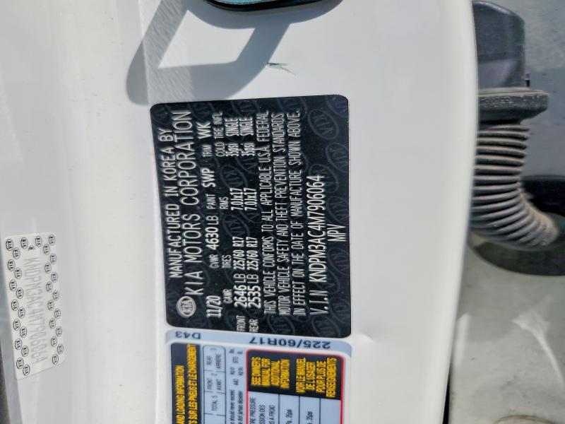 47050826 :رقم المزاد ، KNDPM3AC4M7906064 vin ، 2021 Kia Sportage مزاد بيع