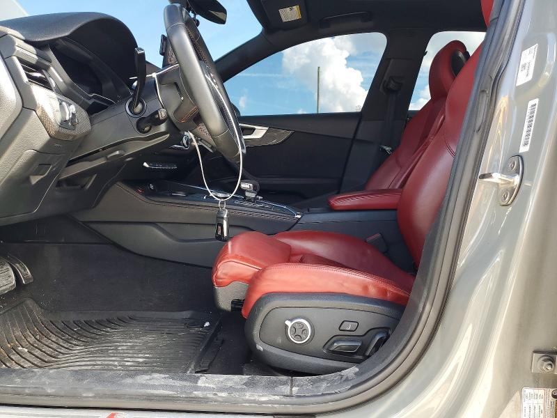 2019 Audi S4 მანქანა იყიდება აუქციონზე, vin: WAUC4AF46KA026226, აუქციონის ნომერი: 78586135