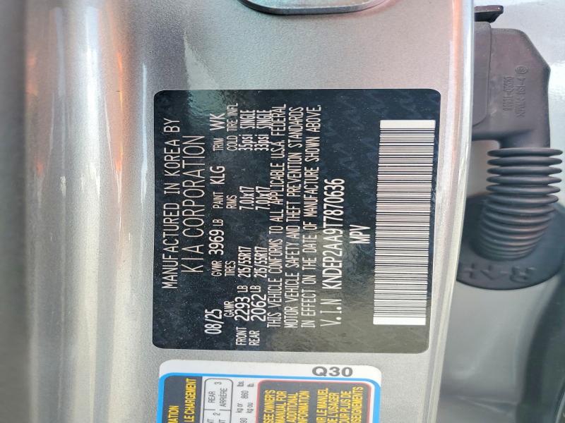 41917386 :رقم المزاد ، KNDEP2AA9T7870636 vin ، 2026 Kia Seltos مزاد بيع