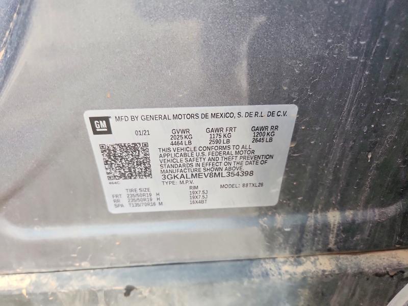 Aukcja sprzedaży 2021 Gmc Terrain, vin: 3GKALMEV8ML354398, numer aukcji: 47835846