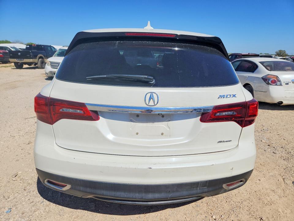 Продаж на аукціоні авто 2014 Acura Mdx, vin: 5FRYD4H22EB038860, номер лоту: 45885546