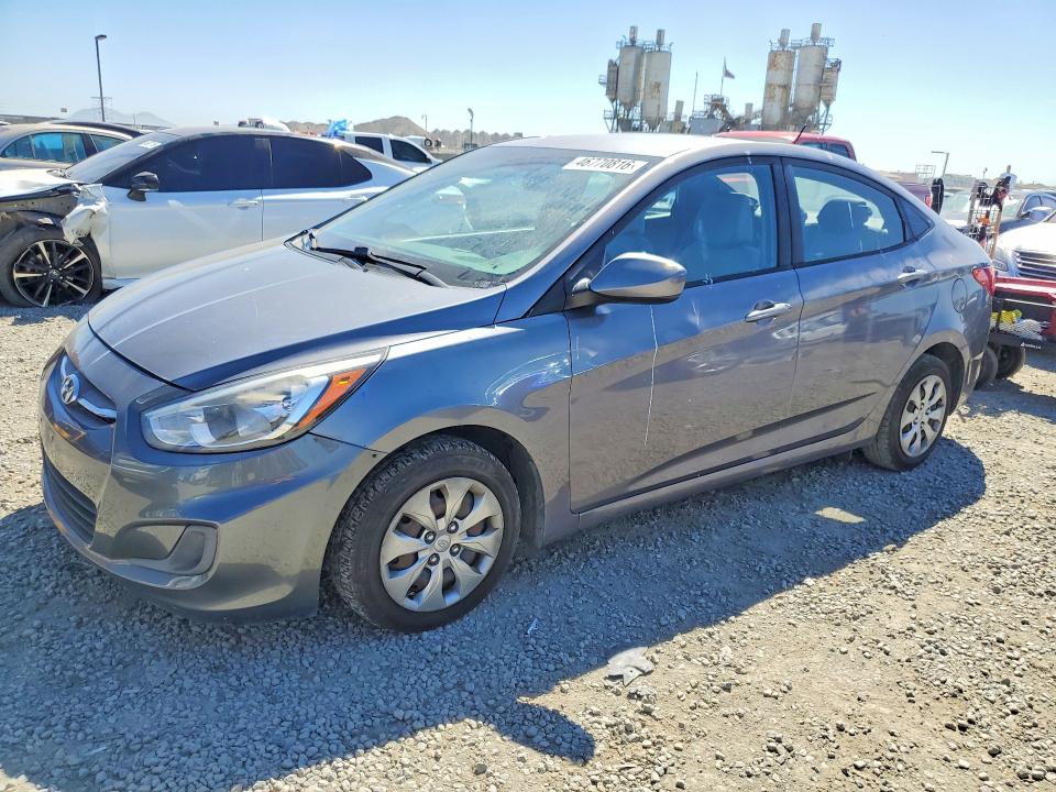 46770816 :رقم المزاد ، KMHCT4AE0HU183292 vin ، 2017 Hyundai Accent مزاد بيع