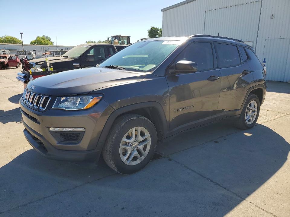 46689156 :رقم المزاد ، 3C4NJCAB4HT661288 vin ، 2017 Jeep Compass مزاد بيع