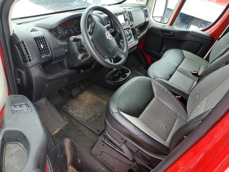 45824466 :رقم المزاد ، 3C6TRVAG1KE526277 vin ، 2019 Ram Promaster 1500 مزاد بيع