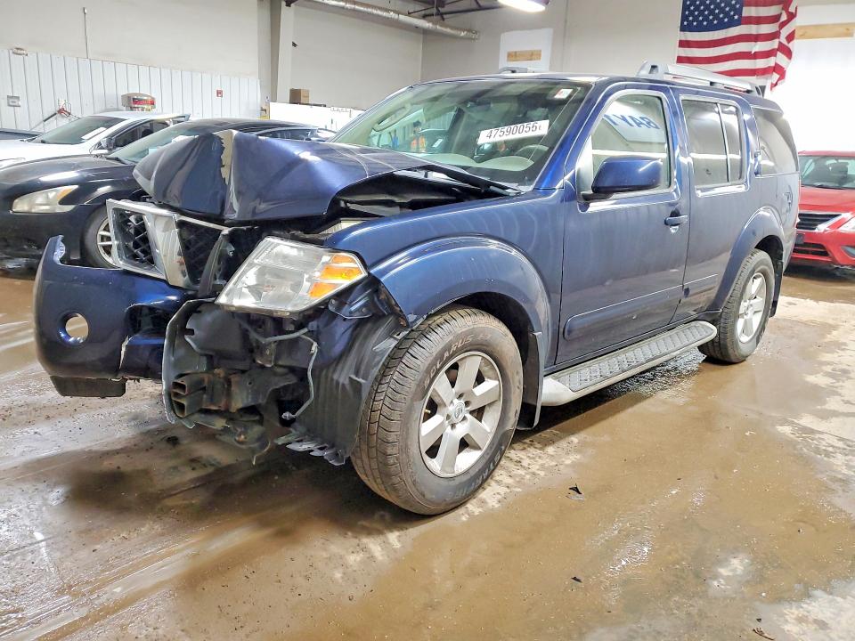 2010 Nissan Pathfinder მანქანა იყიდება აუქციონზე, vin: 5N1AR1NB0AC622295, აუქციონის ნომერი: 47590056